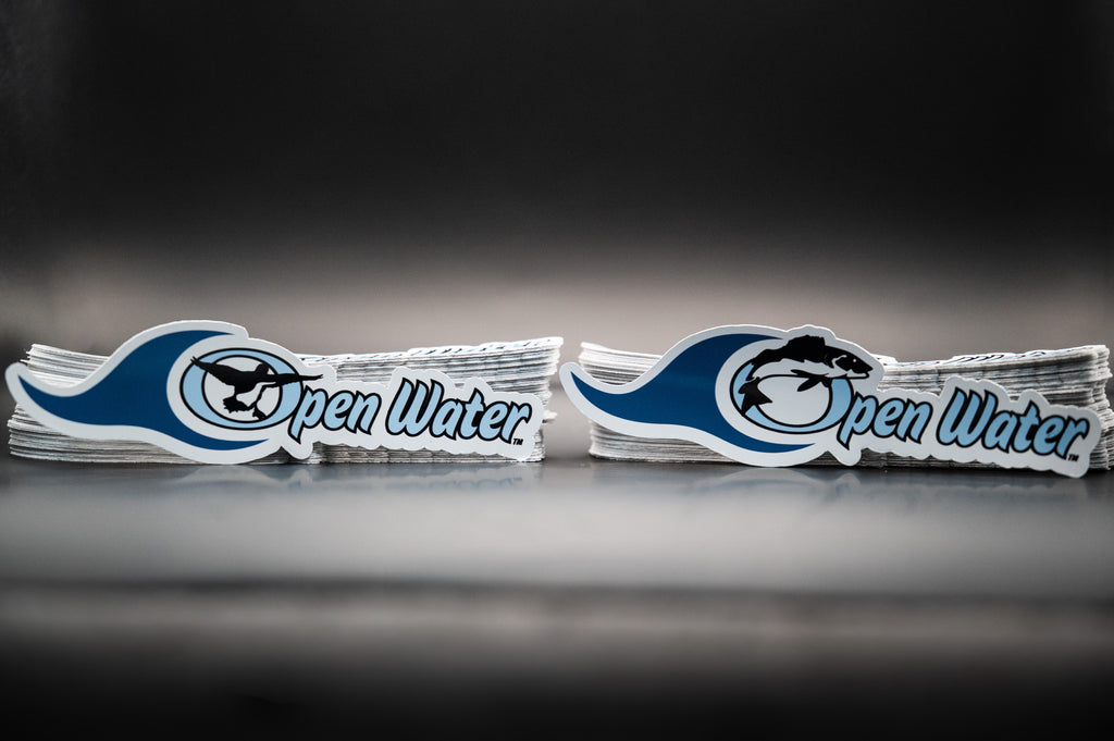 Open Water 8" Stickers